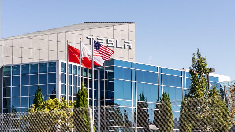 Tesla office building