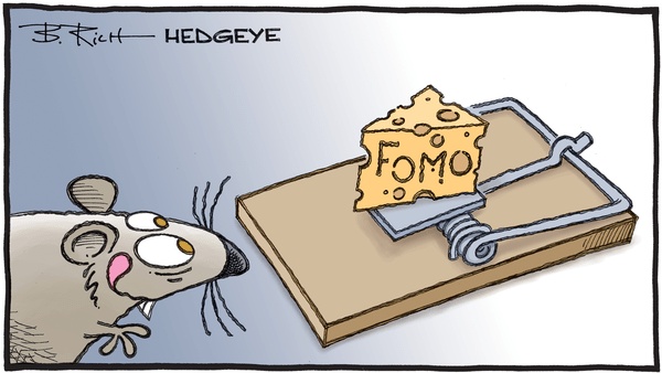 Cartoon of the Day: Mousetrap - 12.31.2019 FOMO trap cartoon