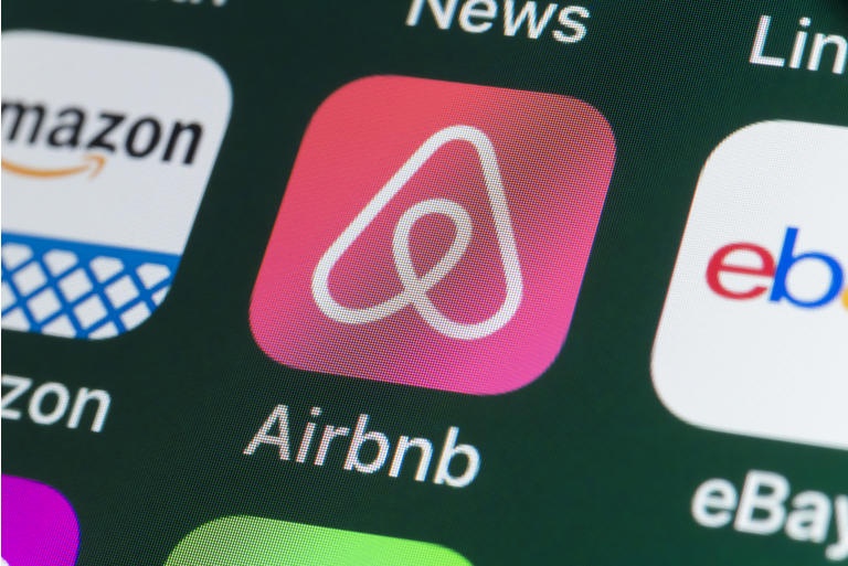 Airbnb, Amazon, ebay, nyheter och andra appar på iPhone-skärmen
